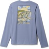 image:imageColumbia Boys Terminal Tackle PFG Fish Shine Long SleeveNew Moon