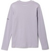 image:imageColumbia Girls Hazeldel Hill Long Sleeve Graphic TeeLavender PearlBarely Printed