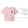 image:imageColumbia Girls La Poudre Pass Short Sleeve TeeSatin PinkPetal Power