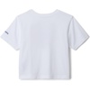 image:imageColumbia Girls La Poudre Pass Short Sleeve TeeWhiteElevated Patriot