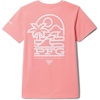 image:imageColumbia Girls PFG Palm Waves Short Sleeve TeeTiki Pink Graphic