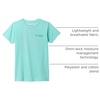 image:imageColumbia Girls PFG Short Sleeve Graphic TeeGulf StreamFotw Getaway Marlin