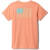 image:imageColumbia Girls PFG Short Sleeve Graphic TeeTiki PinkPfg Fish Flag