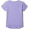 image:imageColumbia Girls Tech Trail Short Sleeve TeeMorning Mist HeatherPaisley Purple Heather
