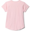 image:imageColumbia Girls Tech Trail Short Sleeve TeeSatin Pink Heather