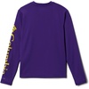 image:imageColumbia Kids CLG Terminal Tackle Long Sleeve Shirt Little KidsBig KidsLsu  Vivid PurpleCollegiate Yellow