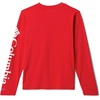 image:imageColumbia Kids CLG Terminal Tackle Long Sleeve Shirt Little KidsBig KidsUga  Bright RedWhite