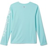 image:imageColumbia Kids Tidal Tee Long Sleeve Little KidsBig KidsGulf StreamWhite Logo