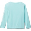 image:imageColumbia Kids Tidal Tee Long Sleeve Little KidsBig KidsGulf StreamWhite Logo
