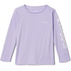 image:imageColumbia Kids Tidal Tee Long Sleeve Little KidsBig KidsSoft VioletWhite Logo