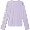 image:imageColumbia Kids Tidal Tee Long Sleeve Little KidsBig KidsSoft VioletWhite Logo