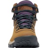 image:imageColumbia Womens Newton Ridge Plus Waterproof Hiking Boot LegacyLight BrownCyber Purple