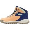 image:imageColumbia Womens Newton Ridge Plus Waterproof Hiking Boot LegacyPeachDark Sapphire