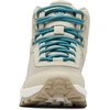 image:imageColumbia Womens Trailstorm Mid Waterproof Hiking ShoeCanvas Tan  River Blue