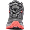 image:imageColumbia Womens Trailstorm Mid Waterproof Hiking ShoeDark Grey  Red Coral