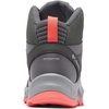 image:imageColumbia Womens Trailstorm Mid Waterproof Hiking ShoeDark Grey  Red Coral