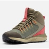 image:imageColumbia Womens Trailstorm Mid Waterproof Hiking ShoeStone Green X Wild Salmon