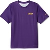 image:imageColumbia Boys Collegiate Terminal Tackle Short Sleeve ShirtLsu  Vivid Purple