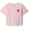 image:imageColumbia Girls La Poudre Pass Short Sleeve TeeSatin PinkPetal Power