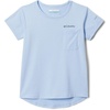 image:imageColumbia Girls Tech Trail Short Sleeve TeeWhisper Heather