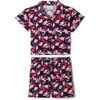 Collegiate Navy Vined
