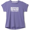 image:imageColumbia Kids Tech Trail Utility Short Sleeve Graphic Crew Little KidBig KidStormwatchFloral Groove