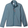 image:imageColumbia boys Essential Hike Grid Fleece Full ZipEverblue