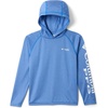Vivid Blue Heather/White Logo