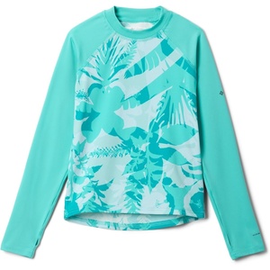 image:imageColumbia BabyBoys Sandy Shores Printed Long Sleeve SunguardDolphin BotaniflageDolphin