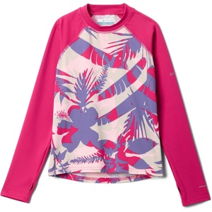 image:imageColumbia BabyBoys Sandy Shores Printed Long Sleeve SunguardGuava Pink BotaniflageGuava Pink