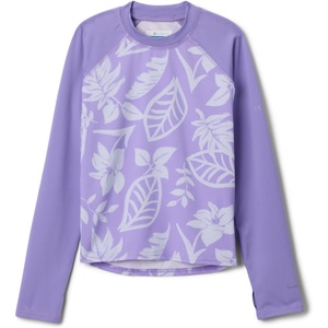 image:imageColumbia BabyBoys Sandy Shores Printed Long Sleeve SunguardPaisley Purple Pasteled TonalPaisley Purple
