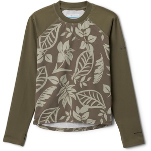 image:imageColumbia BabyBoys Sandy Shores Printed Long Sleeve SunguardStone Green Pasteled TonalStone Green