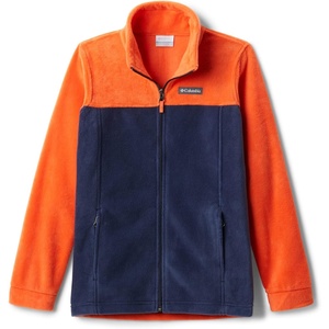 image:imageColumbia Boys Steens Mt Ii FleeceCollegiate NavyTangy Orange