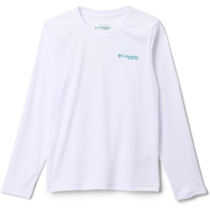 image:imageColumbia Boys Terminal Tackle PFG Fish Flag Long Sleeve Little KidsBig KidsWhiteBlue Echo Fish Flag