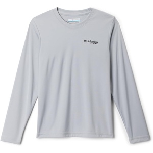 image:imageColumbia Boys Terminal Tackle PFG Fish Shine Long SleeveCool GreyTrout Shine