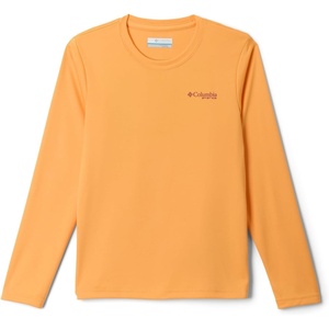 image:imageColumbia Boys Terminal Tackle PFG Fish Shine Long SleeveSummer OrangeRedfish Rise