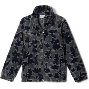 image:imageColumbia Boys Zing Fleece Jacket JacketBlack Puzzle Camo