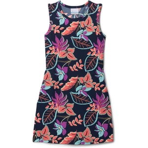 image:imageColumbia Girls Chill River Printed DressHot Coral Pasteled