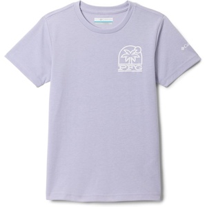 image:imageColumbia Girls PFG Palm Waves Short Sleeve TeeTwilight Graphic