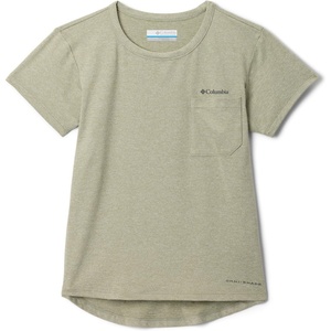 image:imageColumbia Girls Tech Trail Short Sleeve TeeSafari Heather