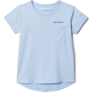 image:imageColumbia Girls Tech Trail Short Sleeve TeeWhisper Heather