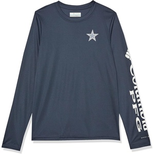 image:imageColumbia Kids CLG Terminal Tackle Long Sleeve Shirt Little KidsBig KidsDC  NavyWhite