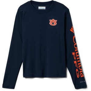 image:imageColumbia Kids CLG Terminal Tackle Long Sleeve Shirt Little KidsBig KidsOrange navy