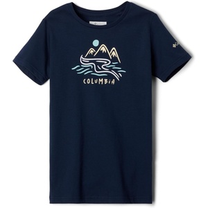 image:imageColumbia Kids Mission Lake Short Sleeve Graphic Shirt Little KidsBig KidsCollegiate NavyWeaving Waterscape