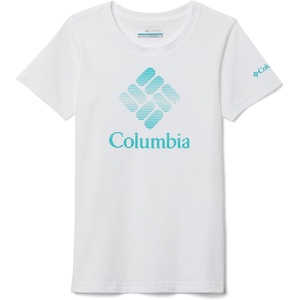 image:imageColumbia Kids Mission Lake Short Sleeve Graphic Shirt Little KidsBig KidsWhiteCsc Stacked Banded Graphic