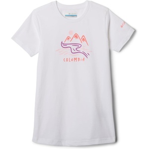 image:imageColumbia Kids Mission Lake Short Sleeve Graphic Shirt Little KidsBig KidsWhiteWeaving Waterscape