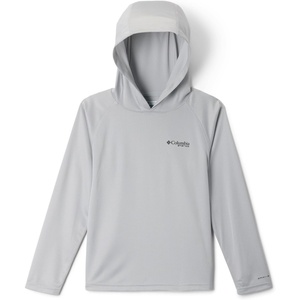 image:imageColumbia Kids PFG Solar Stream II Hoodie Little KidBig KidCool Grey