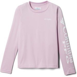 image:imageColumbia Kids Tidal Tee Long Sleeve Little KidsBig KidsAuraWhite Logo