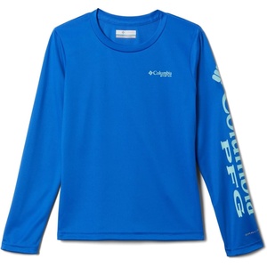 image:imageColumbia Kids Tidal Tee Long Sleeve Little KidsBig KidsBlue MacawGulf Stream Logo