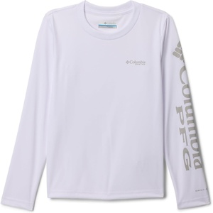 image:imageColumbia Kids Tidal Tee Long Sleeve Little KidsBig KidsWhite